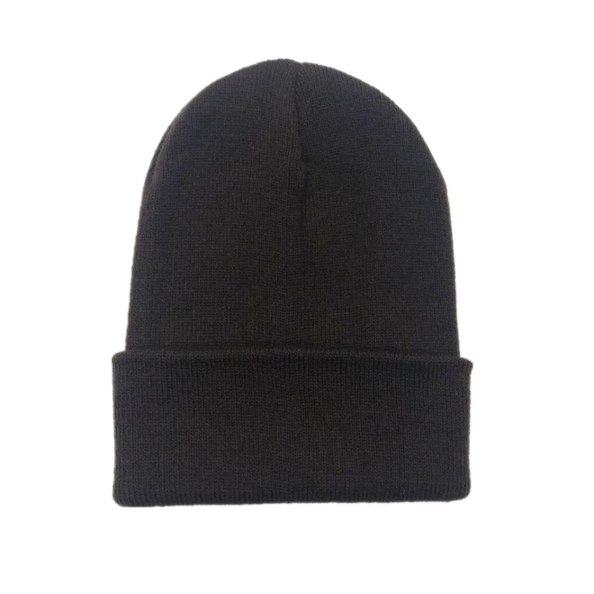 Basic Classic Custom Logo Winter Warm Solid Knit Beanie Hat Cap at Low Cheap Price