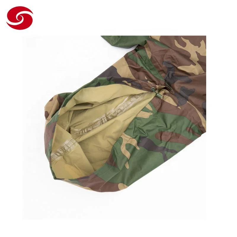 Wholesale Army Poncho Camo Raincoat Cheap Poncho in Stock