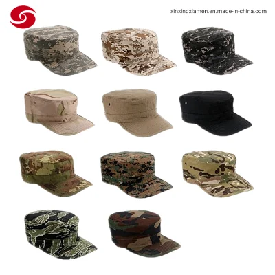 Cappello in feltro da esterno della giungla dell'esercito militare Bdu Snapback Caps per l'allenamento