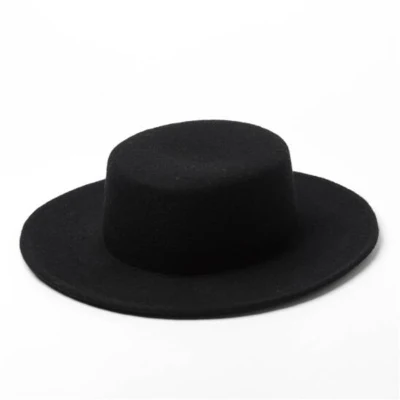 Nuovi cappelli alla moda Cappelli in feltro Cappelli Fedora a tesa larga da donna