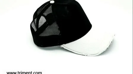 Cappello da camionista in maglia per il tempo libero con ricamo personalizzato in feltro (TRNT048)